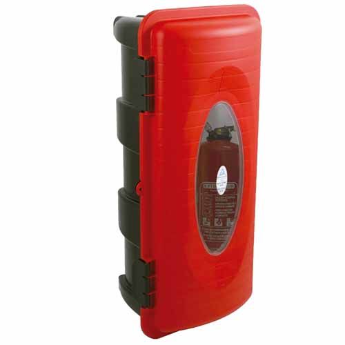 CAIXA TERMOPLASTICA PER A EXTINTOR PETIT 6/9 Kgs